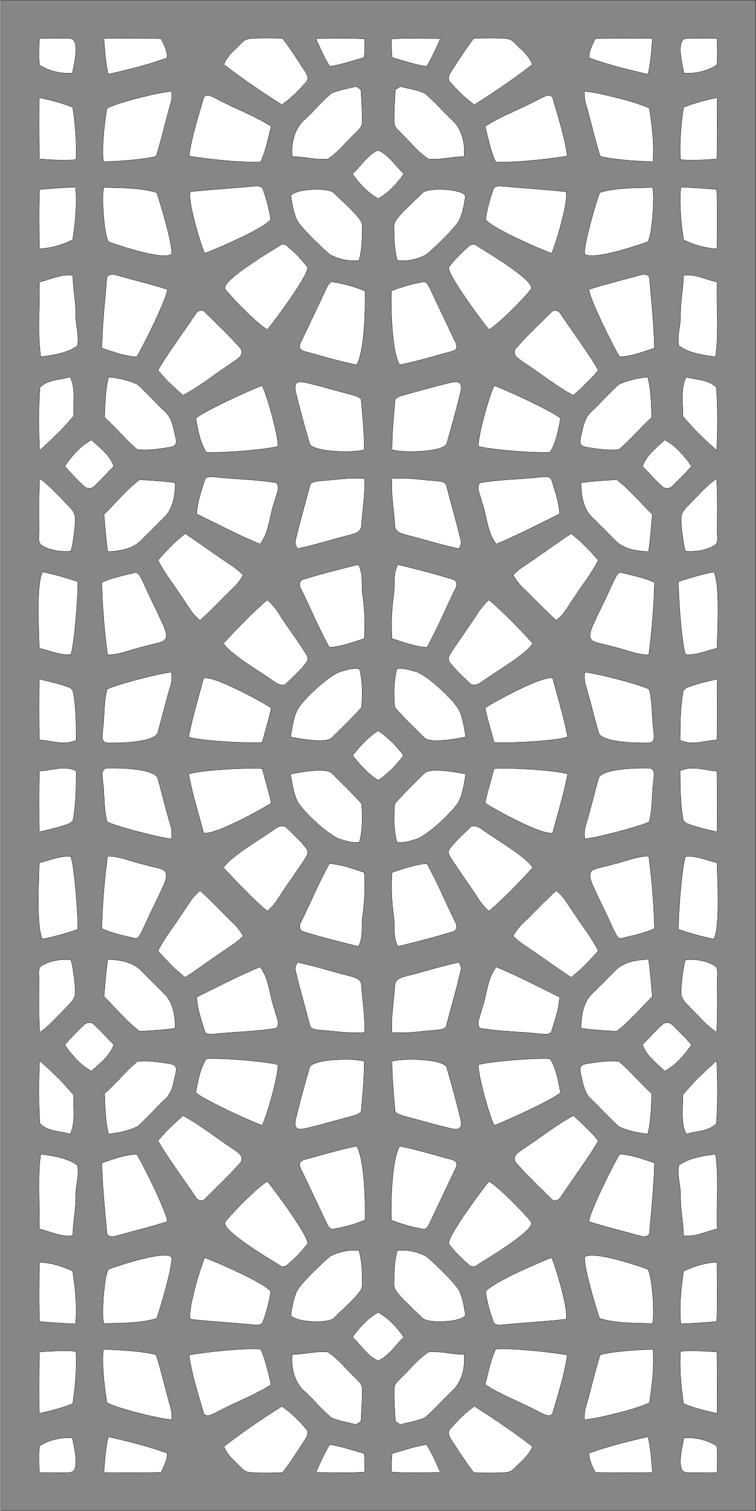 Room Partition Circular Baffle Pattern Free Vector File