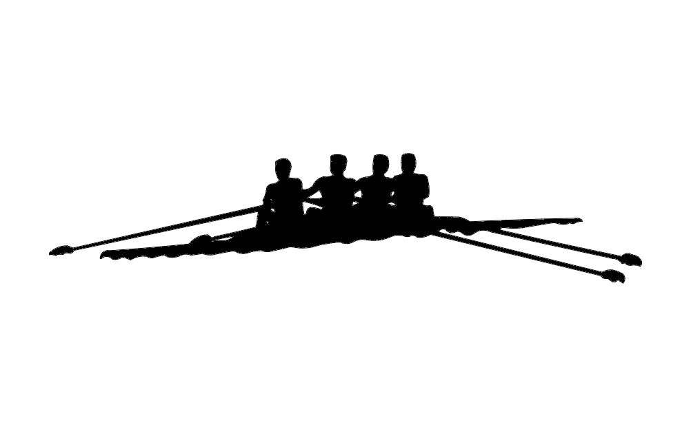 Rowing Team DXF File