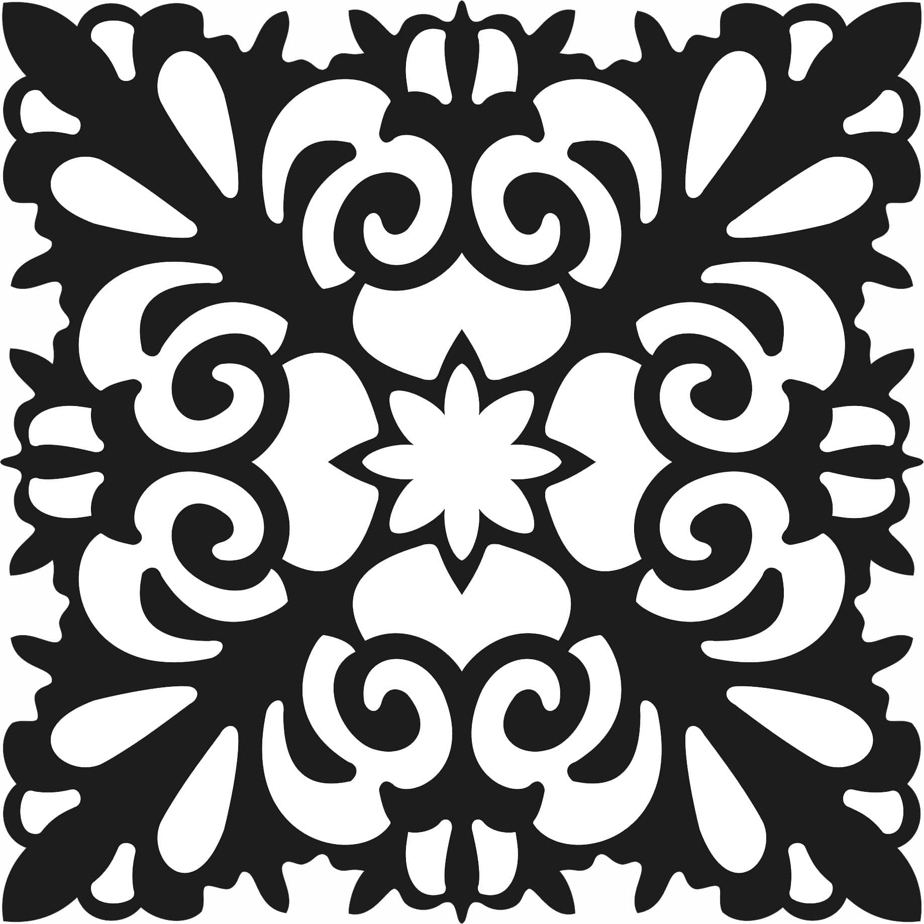 Screen Decorative Pattern Design Free Vector File