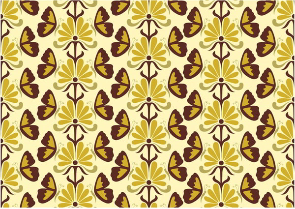Seamless Pattern Design Classical Style