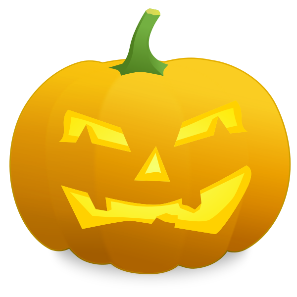 Simanek Pumpkin Vector SVG File