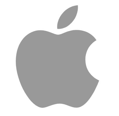 Simple Apple Logo Free Vector