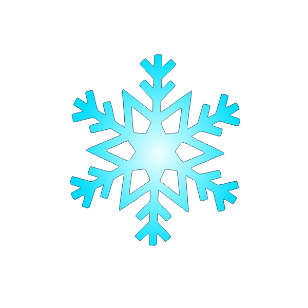 Sky Snowflake Vector SVG File