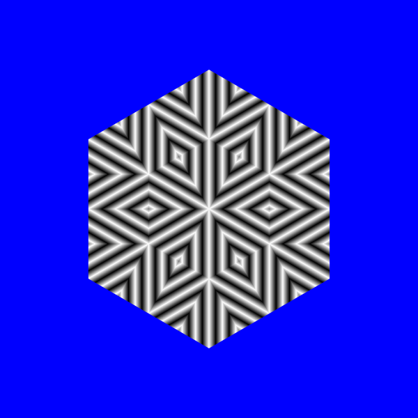 Snowflake Geometric Panel SVG File