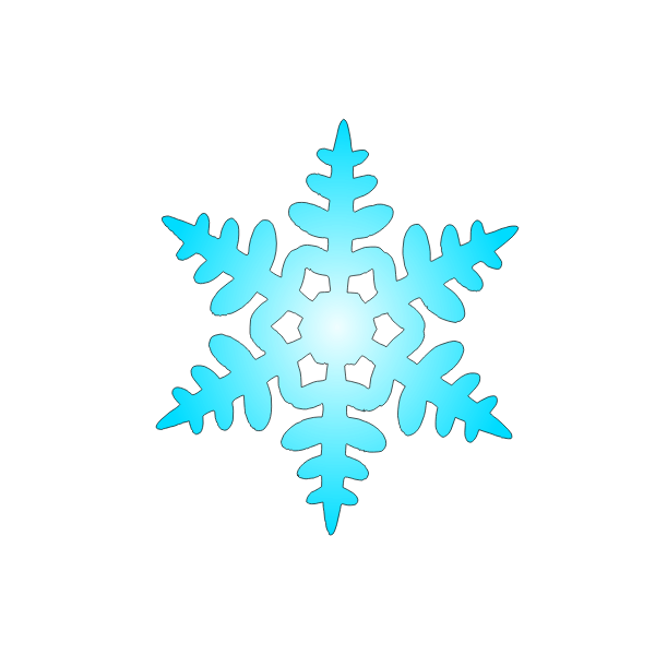 Snowflake Mandala Vector SVG File