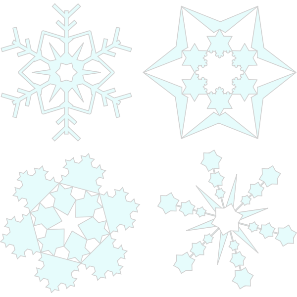 Snowflakes Arvin SVG File