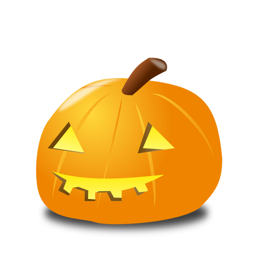 Sticker Of Halloween Pumpkin Vector SVG File