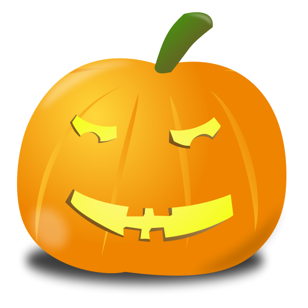 Teeth Pumpkin Vector SVG File