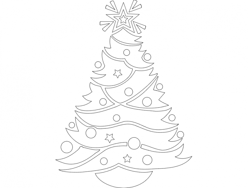 Things Festive Design 72 Free Download DXF File