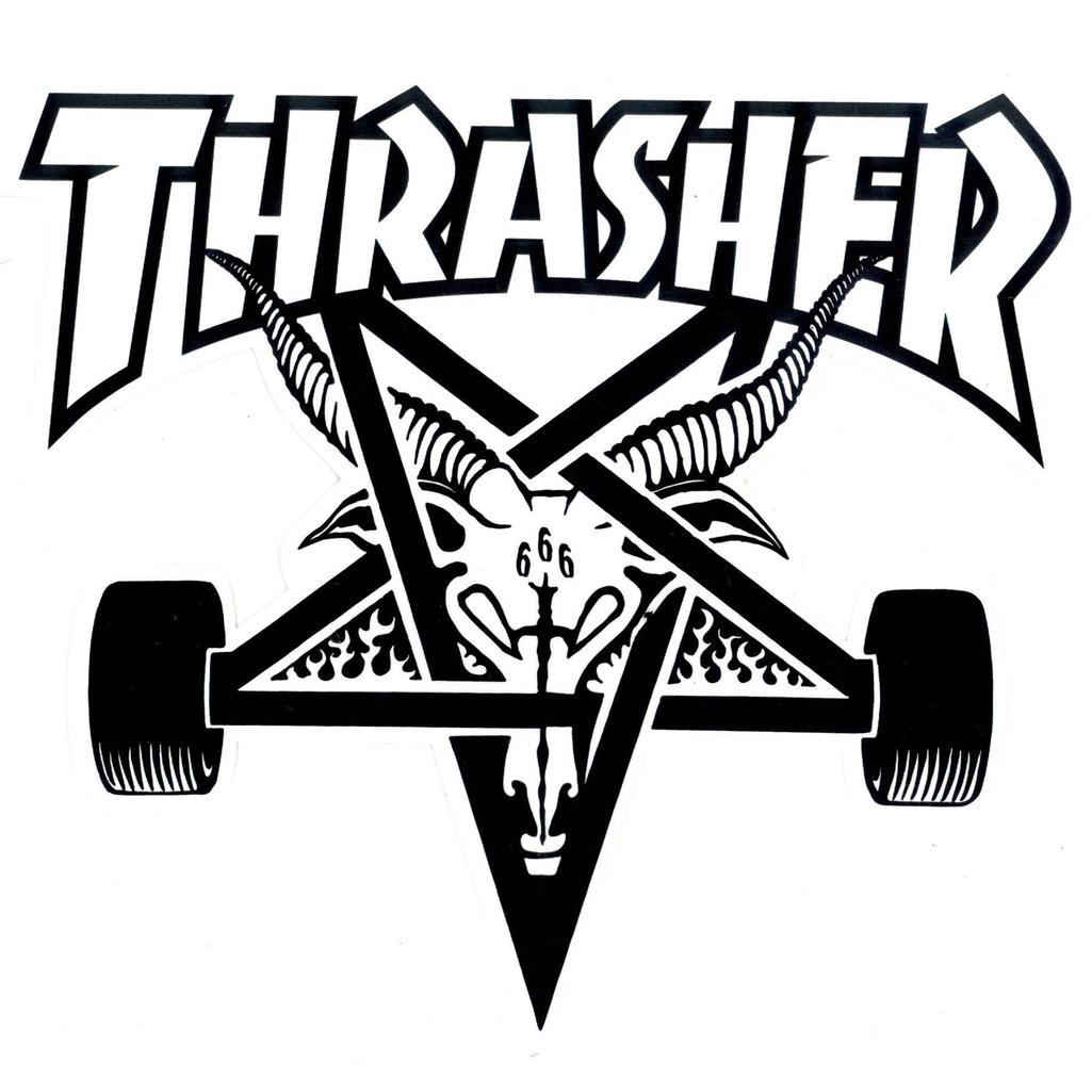 Thrasher Logo Free Vector DXF File