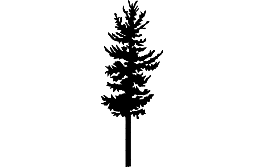 Trees and Plants 22 Free DXF Vectors File