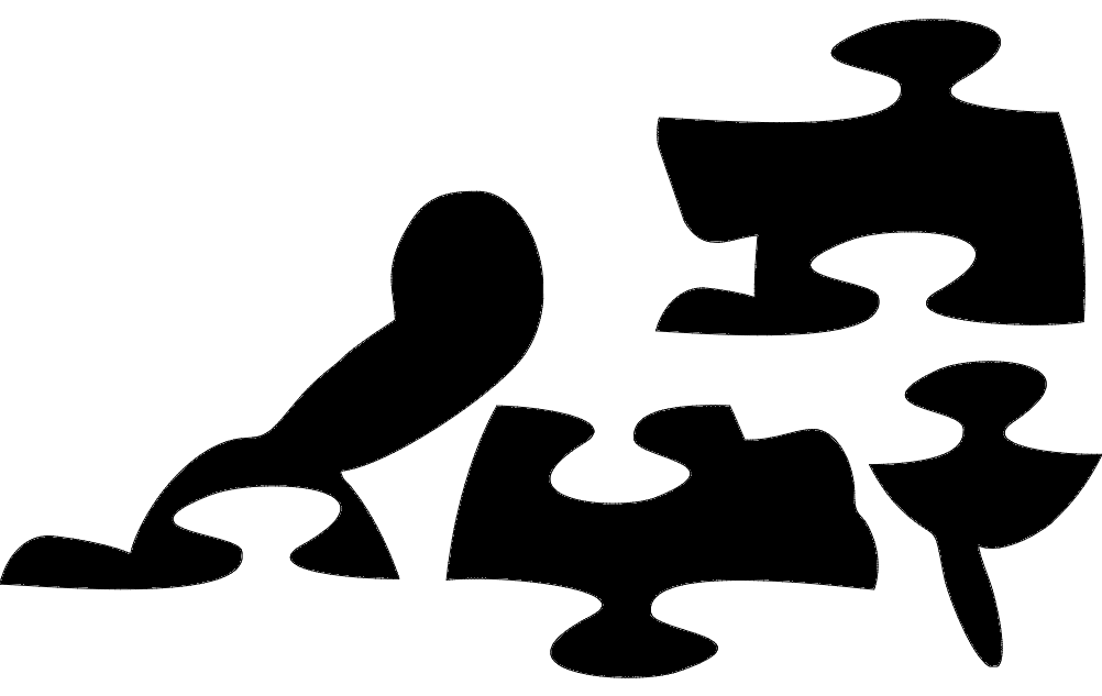 Turtle Jigsaw Puzzle Free Vector DXF File