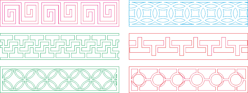 Vector Ornaments Graphic Design Laser Cut CDR File