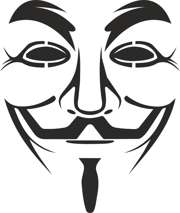 Vendetta Mask Logo Free Design CDR File