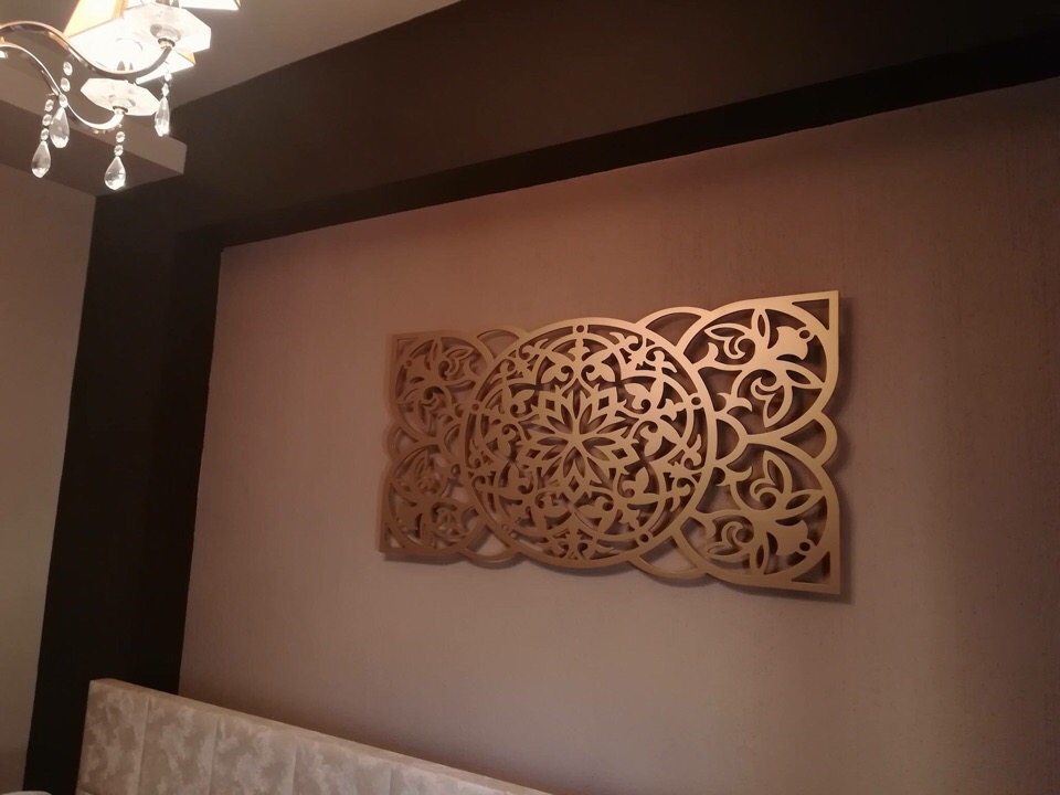 Wall Decoration Abstarct Panel CDR File