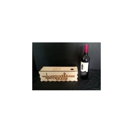 Wine Gift Box DXF File