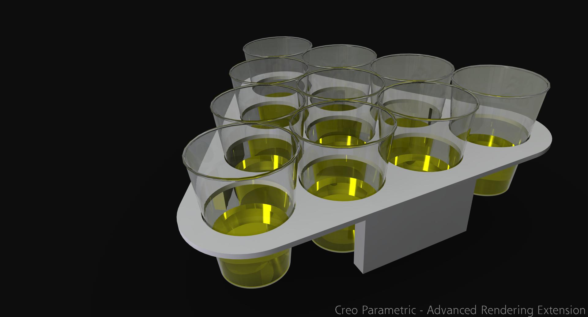 Wine Glass Holder Laser Cutting Design DXF File