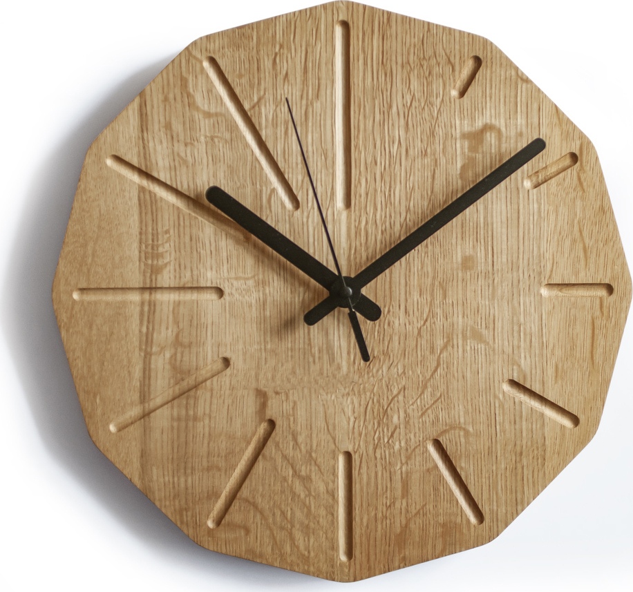 Wooden Clock CNC Files DXF File