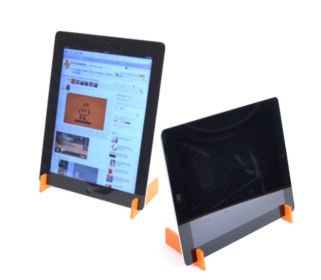 Wooden Cut Laptop and iPad Stand CDR Vectors File