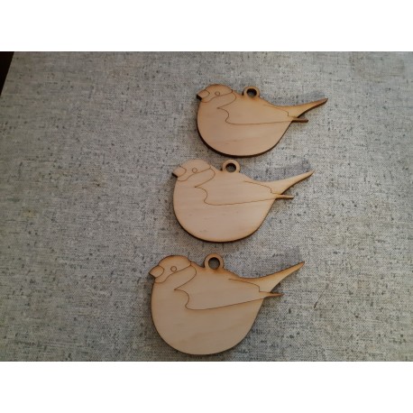 Wooden Engraved Birds CDR Vectors File