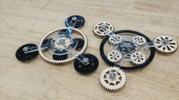 Wooden Gear Puzzle Template Free Laser Cut File