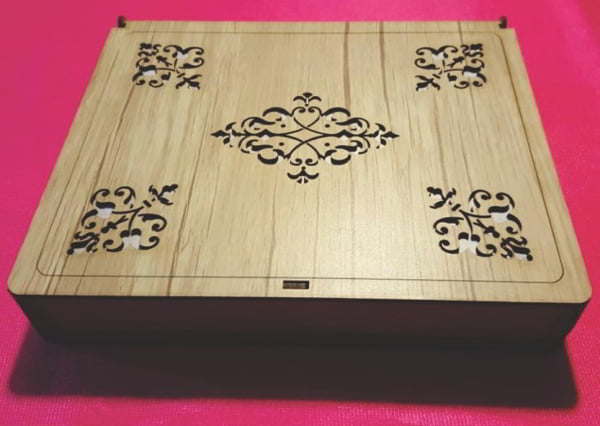 Wooden Gift Box for CNC Laser Cut CDR File