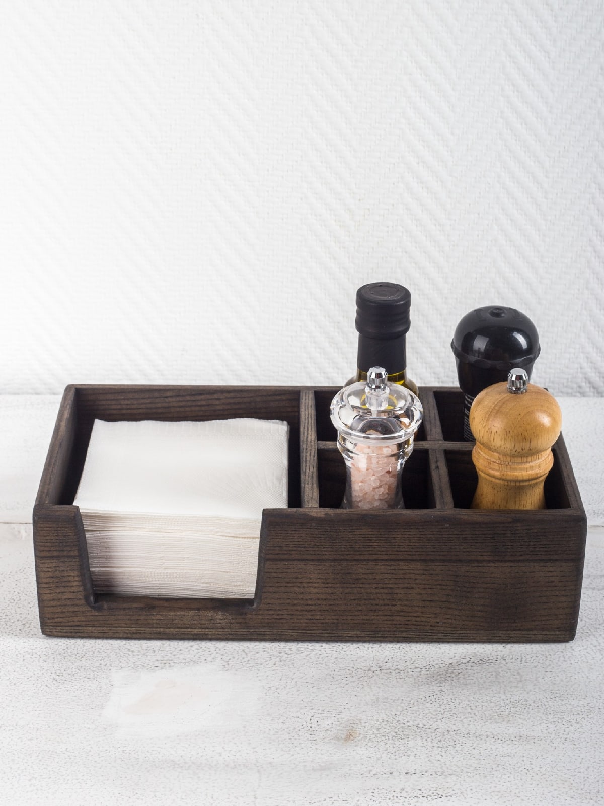 Wooden Spice and Napkin Holder CDR File