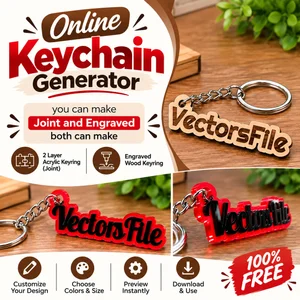 Online Keychain Generator