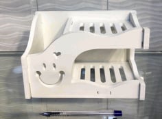 2 Step Wall Stand Laser Cut Free CDR File