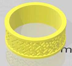 3D Model Men’s Ring Model Ring Jewellery STL File