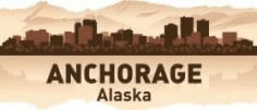 Anchorage Skyline CDR Vectors File