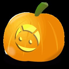 Android Pumpkin Vector SVG File