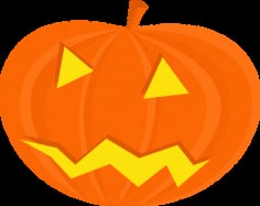 Angry Halloween Pumpkins Vector SVG File