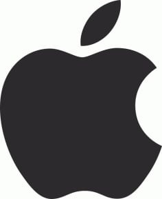 Apple Logo Vectors Sample CDR File