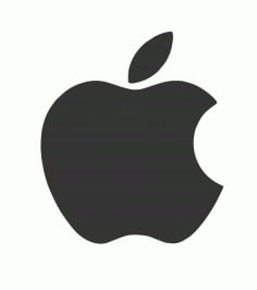 Apple Logo DXF File