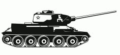 Army Tank Vector Free CDR Vectors File