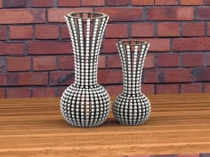 Artcam Cnc Router Vectors 2d Vase Decoration Wood Work Download Free Vectors DXF File