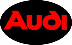 Audi Company Text Logo Design Free Vector File
