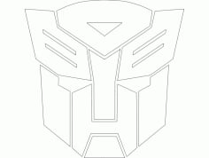 Autobot Logo DXF File