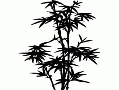 Bamboo Free DXF Vectors File