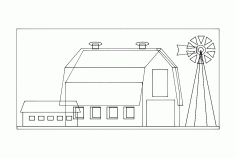 Barn Free Dxf For Cnc DXF Vectors File