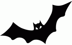 Bat Horror Free DXF Vectors File
