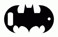 Batman Opener Free DXF Vectors File