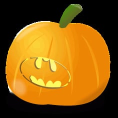 Batman Pumpkin Vector SVG File