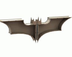 Batman Shelf Laser Cut Free CDR Vectors File