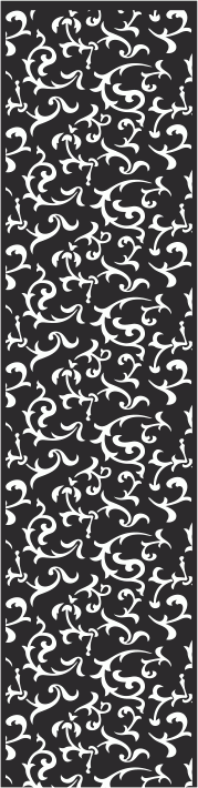 Black And White Abstract Swirl Pattern Laser Cut CDR File
