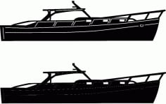 Boats And Ships 4 Free DXF File