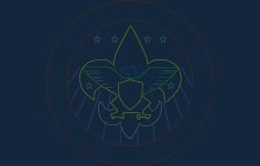 Boy Scouts Free Vector DXF File