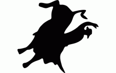 Bull Rider 1 Free DXF Vectors File
