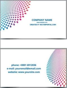 Business Card Free Vector